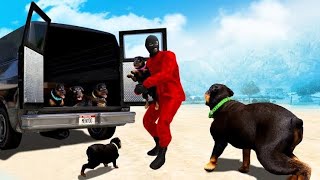 SOMEBODY TOOK CHOPS PUPPIES in GTA 5  Tamil Gameplay [upl. by Artinek26]