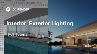 How to Render Interior amp Exterior Lighting for a Villa  Communitymade Tutorial [upl. by Laith508]