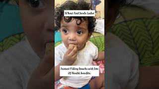 Wheat Laddu Recipe for 8 Month to Toddlers Atta amp Seeds laddu for Weight Gain amp Sharp Memoryshorts [upl. by Ahsiekrats]