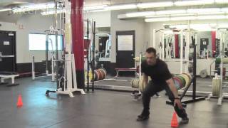 Lateral Shuffle with Medicine Ball Progression [upl. by Aenel]