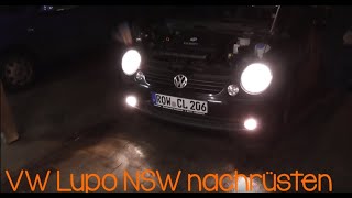 VW Lupo Nebelscheinwerfer nachrüsten [upl. by Aihsakal895]