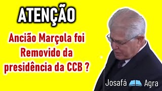 Ancião da CCB Claudio Marçola foi destituído do Cargo da Presidência [upl. by Kimmie]