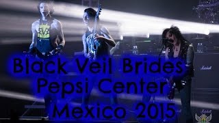 Black Veil Brides en Pepsi Center  Ciudad de México 19 Abril 2015  Klauu amp Yu [upl. by Scot]