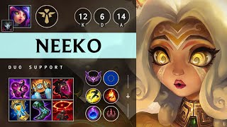 RANK 1 BEST NEEKO IN THE WORLD NEW BUILD GAMEPLAY  Season 14 League of Legends [upl. by Eikcir]