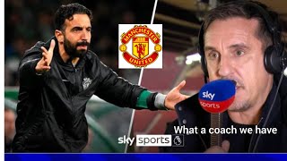 Ruben Amorim interview with Gary Neville  What a manager [upl. by Nojid]