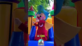 Amigos saltando en la cama  Plim Plim 🤡 plimplim musicainfantil cancionesinfantiles shorts [upl. by Hachmann]