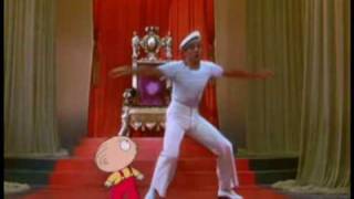 Family Guy  Stewie is dancing with Gene Kelly HQ [upl. by Adnorat919]