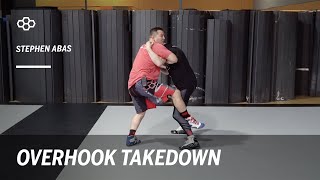 Overhook Takedown Wrestling Moves with Stephen Abas  RUDIS [upl. by Okiman]