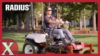 Exmark Radius Zero Turn Mowers  Professional Grade Mowers [upl. by Ilyak]