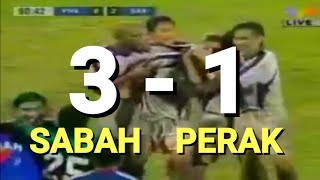 NOSTALGIA  Sabah 3  1 Perak  Separuh Akhir Piala Malaysia 2003 [upl. by Cleodel]