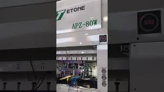 ETONE  APZ80W 80tons Knuckle Link Type High Speed amp High Precision PressCanton Fair 136 machine [upl. by Otrebmuh746]