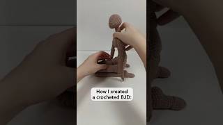 Behind the scenes of the BALLJOINTED DOLL  CROCHET  crochet [upl. by Wernsman]