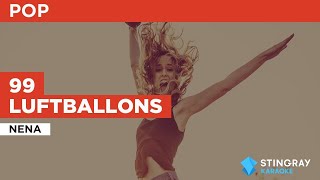 99 Luftballons  Nena  Karaoke with Lyrics [upl. by Agosto]