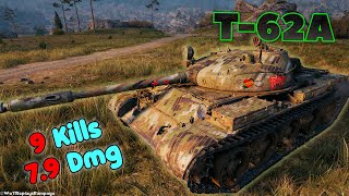 T62A  9 Frags 79K Damage Master by player tonikpavel2014 [upl. by Eerihs396]