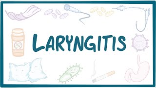 Laryngitis  causes symptoms diagnosis treatment pathology [upl. by Ecirtac]