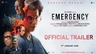 Emergency  Official Trailer  In Cinemas 6th September  Kangana Ranaut [upl. by Eikceb]