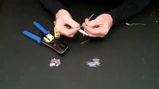 Platinum Tools EZRJ45 Terminations  Up Close Look [upl. by Fullerton]