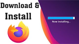 How to Install Mozilla Firefox on Windows 7 8 10 [upl. by Hanikehs322]