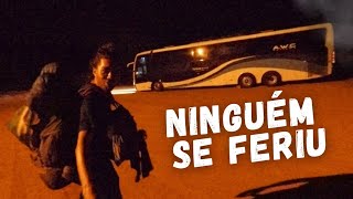 Ã”nibus pega FOGO ðŸ”¥ RUMO aos Estados Unidos ðŸ‡ºðŸ‡¸ [upl. by Trabue]