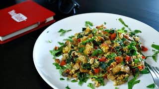 The Best Scrambled Eggs Ever  With Veggies [upl. by Venditti]