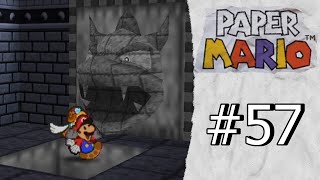 Paper Mario  Part 57 Sieging Bowsers Castle [upl. by Anig788]