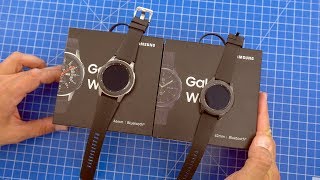 Samsung Galaxy Watch 4 Classic Bluetooth vs Samsung Galaxy Watch 4 Classic LTE Full Comparison [upl. by Kohl]