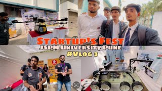 🤩Startup’s Fest  JSPM University Pune  Vlog 3 omkarmede  Maurya22 [upl. by Maynard654]