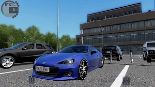 City Car Driving 153 Subaru BRZ Tuning G27 [upl. by Flo911]