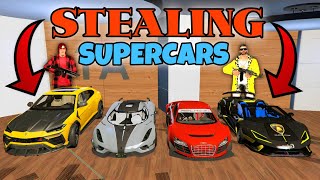 Stealing All quotSUPERCARSquot From quotMAZE BANK GARAGEquot in GTA 5 Sobrang Solid😲 [upl. by Livingstone]