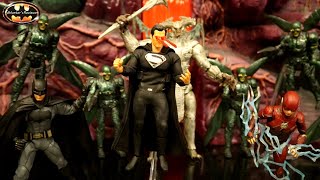 Mezco 112 Collective Batman Superman Flash Zack Snyders Justice League 3 Pack Action Figure Review [upl. by Samuelson285]