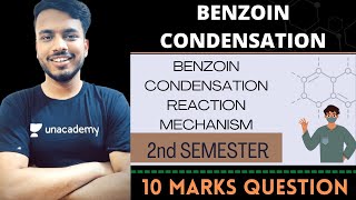 benzoin condensation  benzoin condensation reaction mechanism  benzoin Condensation b pharmacy [upl. by Ylicis]