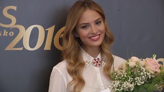 Novou Miss Press je Kristína Činčurová MISS SLOVENSKO 2016 [upl. by Wina566]