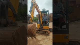 LiuGong Mini Excavator Testing By Customer Liugongminihitachi liugong9027F hassan chikmagalur [upl. by Selden226]