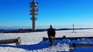 360° Panorama vom Feldberg 1493 M  Hochschwarzwald 🇩🇪 [upl. by Ianej85]