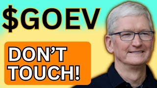 GOEV Stock TOMORROW crazy alert GOEV [upl. by Recneps206]