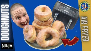 How to Make the BEST Air Fryer Doughnuts Donuts amp NO MIXER [upl. by Leuname]