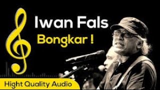 Iwan Fals  BONGKAR KARAOKE lirik karaoke novokal laguindonesia [upl. by Fahland]