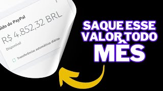 SITE PARA GANHAR UM SALÁRIO MENSAL REALIZANDO SAQUE [upl. by Sapphire]