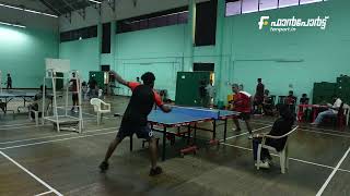 Prathidhwani Games Table Tennis  Mens Singles  Sreenivas vs Jagadiendran [upl. by Aztiray364]