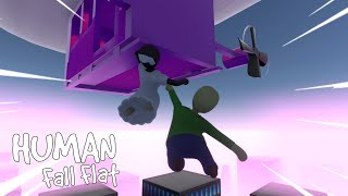 GRANNY AND BALDI GANG BEASTS in HUMAN FALL FLAT [upl. by Akinot188]