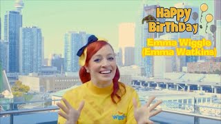 The Wiggles Emma With The Bow In Her Hair Supercut Happy Birthday Emma Watkins [upl. by Orvah735]