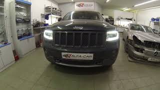 Тюнинг Jeep Grand Cherokee WK2 в ALFA CAR [upl. by Hennie34]