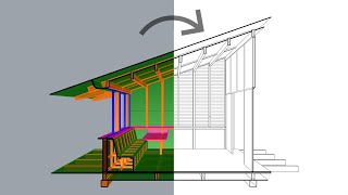 Perspective Section Drawings  Rhino 7 [upl. by Cornew]