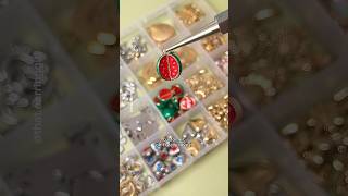 Making a Necklace 🍉 handmadejewellery smallbusiness handmadenecklace statementnecklace beads [upl. by Greenes114]