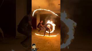 ring of fire dancer  dance video song dance firedance viral shortsfeed shorts [upl. by Boatwright]