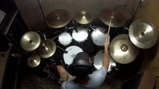 Never Again  Nickelback Drum Cover [upl. by Nady36]