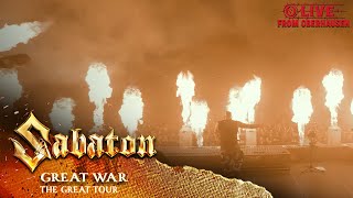 SABATON  Great War Live  The Great Tour  Oberhausen [upl. by Litsyrk655]