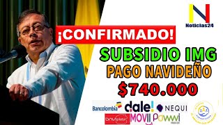 🚨CONFIRMADO🚨INICIARON PAGOS NAVIDEÑOS HASTA 740000 DEL SUBSIDIO IMG  PROSPERIDAD SOCIAL [upl. by Alene]