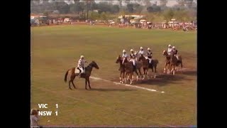 Australian Polocrosse Nationals Darwin1988 NSW v VIC Womens Final [upl. by Maxama]