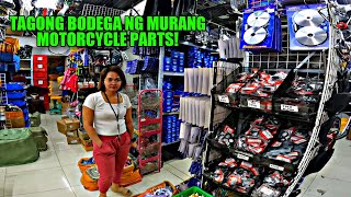 PINAKA TAGONG BODEGA NG MURANG MOTORCYCLE PARTS NGAYONG BERMONTHS [upl. by Kurland]